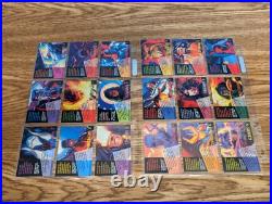 Fleer Marvel Masterpieces Lot 153 Cards Holofoil Subset Power Blast 1994