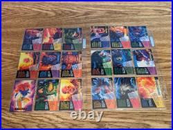 Fleer Marvel Masterpieces Lot 153 Cards Holofoil Subset Power Blast 1994