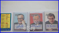 Fleer Skybox 1998 Marvel The Silver Age Complete Auto SIgned Card Set Stan Lee