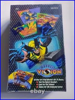 Fleer Skybox Marvel Vision Trading Cards 48ct Case #62143 Factory Sealed 1996