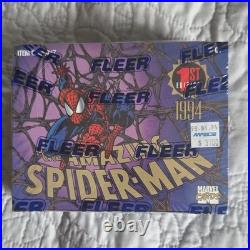 Fleer The Amazing Spider-Man 1st Edition Sealed Trading Card Box 1994 Marvel