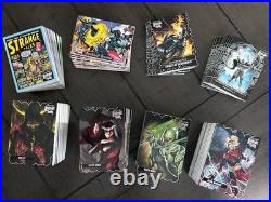 Fleer Ultra Midnight Sons Full Base Set Plus Insert Cards, 154 Cards Total