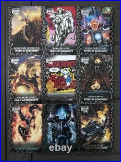 Fleer Ultra Midnight Sons Full Base Set Plus Insert Cards, 154 Cards Total
