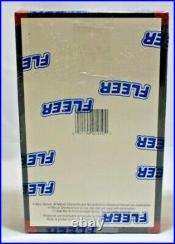 Fleer X-Men Ultra Premier Edition Trading Cards Box 36 Packs sealed 1994