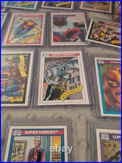 Full set marvel impel cards With All Holos Disney