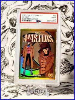 Gambit #32 Gold REFRACTOR /50 Masters 2025 Topps Finest X-Men'97 Gambit #32 Gold REFRACTOR /50 Masters 2025 Topps Finest X-Men'97