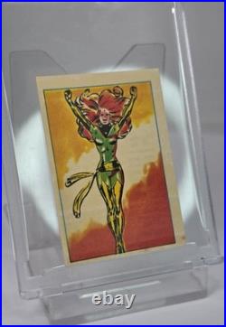 Ghost Rare 1980 Marvel Superheros Phoenix Rookie 1st Rc Xmen Not Terrabusi Ssp