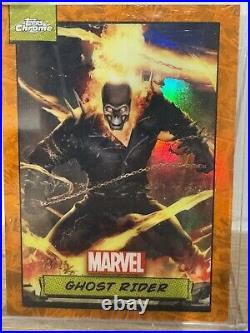 Ghost Rider /25 Orange 2024 Topps Chrome Marvel