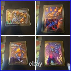 Gold Foil Marvel Masterpiece Cards Iron Man, Hulk, Scarlet Witch And More