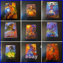 Gold Foil Marvel Masterpiece Cards Iron Man, Hulk, Scarlet Witch And More