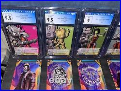 Guardians of the Galaxy Marvel Cards Collection Weiss Schwarz GROOT CGC 9.5