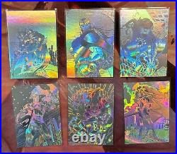 HOLOPIX Chase Set (6) 1996 Amalgam Comics Fleer Skybox