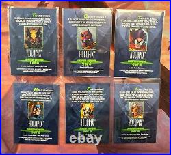 HOLOPIX Chase Set (6) 1996 Amalgam Comics Fleer Skybox