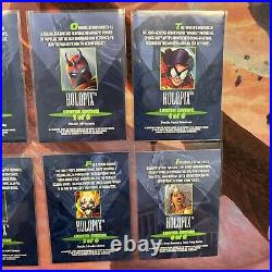 HOLOPIX Chase Set (6) 1996 Amalgam Comics Fleer Skybox