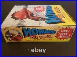 HOWARD THE DUCK Trading Cards Box 36 Wax Packs Topps 1986 Vintage
