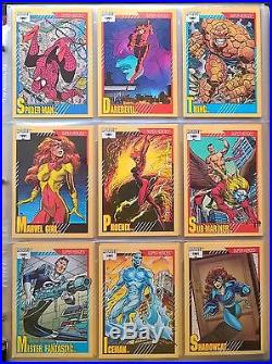 HUGE Collection of Complete Marvel Universe AND Masterpieces Card Sets! 1990-94