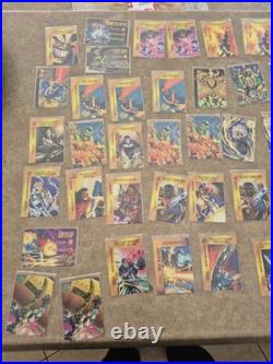 HUGE Marvel OverPower 1995 Card Lot Spider-Man Venom X-Men Vintage CCG