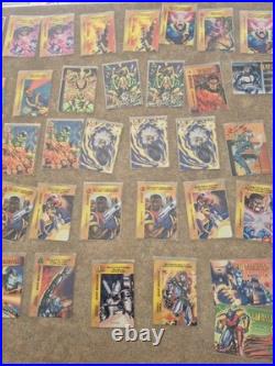 HUGE Marvel OverPower 1995 Card Lot Spider-Man Venom X-Men Vintage CCG