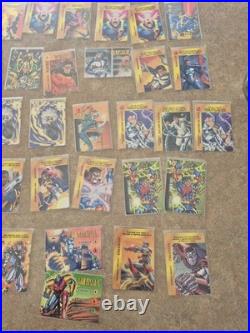 HUGE Marvel OverPower 1995 Card Lot Spider-Man Venom X-Men Vintage CCG