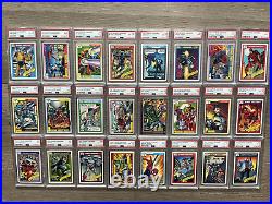 HUGE Marvel Universe PSA Lot 23 Cards (9 PSA 9.0) Punisher Daredevil Spider-Man