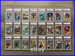 HUGE Marvel Universe PSA Lot 23 Cards (9 PSA 9.0) Punisher Daredevil Spider-Man