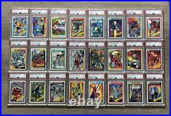 HUGE Marvel Universe PSA Lot 23 Cards (9 PSA 9.0) Punisher Daredevil Spider-Man