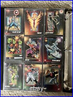 HUGE Marvel Universe Super Heroes Comics 1992 Impel Trading Cards Set Lot