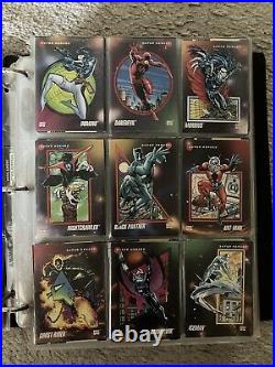 HUGE Marvel Universe Super Heroes Comics 1992 Impel Trading Cards Set Lot