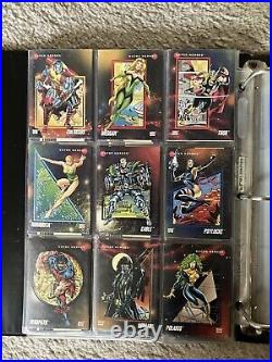 HUGE Marvel Universe Super Heroes Comics 1992 Impel Trading Cards Set Lot