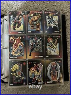 HUGE Marvel Universe Super Heroes Comics 1992 Impel Trading Cards Set Lot