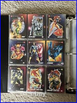 HUGE Marvel Universe Super Heroes Comics 1992 Impel Trading Cards Set Lot