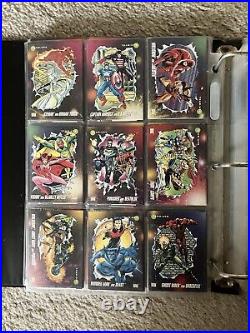 HUGE Marvel Universe Super Heroes Comics 1992 Impel Trading Cards Set Lot