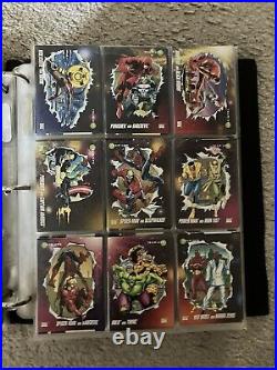 HUGE Marvel Universe Super Heroes Comics 1992 Impel Trading Cards Set Lot