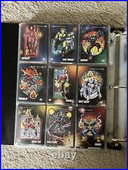 HUGE Marvel Universe Super Heroes Comics 1992 Impel Trading Cards Set Lot