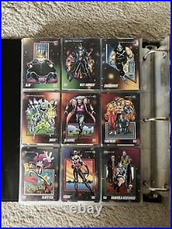 HUGE Marvel Universe Super Heroes Comics 1992 Impel Trading Cards Set Lot