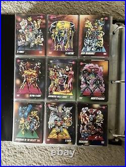 HUGE Marvel Universe Super Heroes Comics 1992 Impel Trading Cards Set Lot