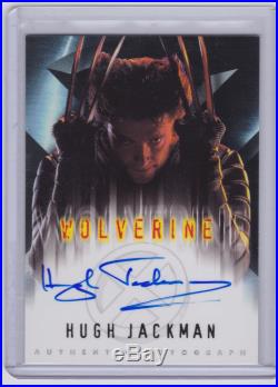 HUGH JACKMAN Topps X-Men Autograph Marvel WOLVERINE LOGAN