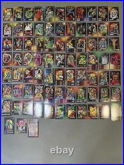 Huge Lot 1200+ comic trading cards Marvel X-Men DC & more (1991 1992 1993 1994)