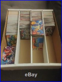 Huge Lot 1636 Marvel Trading Cards 90s X-Men Flair Fleer Ultra Impel Skybox
