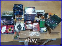 Huge Marvel Lot Trading card boxes, DC, and many others