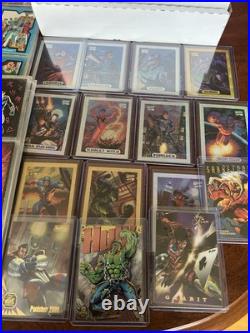 Huge Massive Marvel Trading Card Collection Lot Vintage 1991, 1992, 1993, 1994