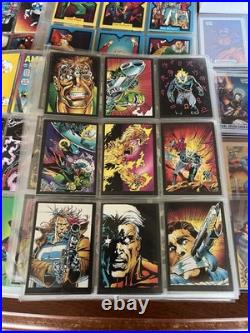 Huge Massive Marvel Trading Card Collection Lot Vintage 1991, 1992, 1993, 1994