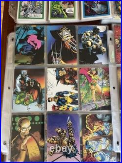 Huge Massive Marvel Trading Card Collection Lot Vintage 1991, 1992, 1993, 1994