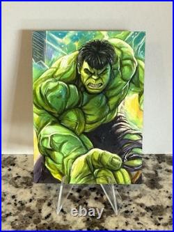 Hulk Sketch Munchies Card 1/1