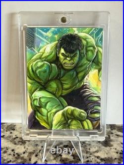 Hulk Sketch Munchies Card 1/1