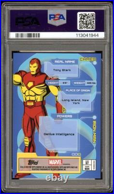I2025 Topps Finest Marvel'97 IRON MAN X-Men Ultimates 4/5 Red Refractor MT 9 I2025 Topps Finest Marvel'97 IRON MAN X-Men Ultimates 4/5 Red Refractor MT 9