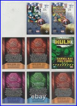 INVENTORY SALE! Marvel Comics From Various Sets LOT OF 57 Chase Cards