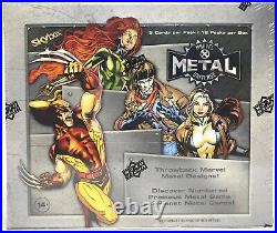 IN HAND 2021 Marvel X-Men Metal Universe Trading Cards Box Upper Deck
