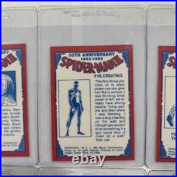 Iconic Prism Comic Images SpiderMan ll 30th Anniversary 1962-1992 Collectors Set
