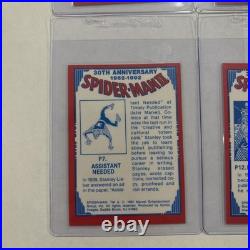 Iconic Prism Comic Images SpiderMan ll 30th Anniversary 1962-1992 Collectors Set
